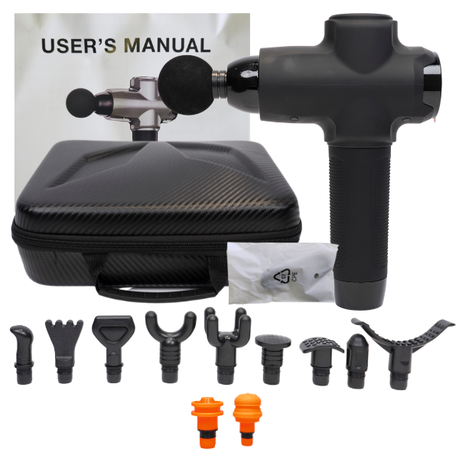 Chiro V3 Massage Gun Commercial Grade with 12 Interchangeable