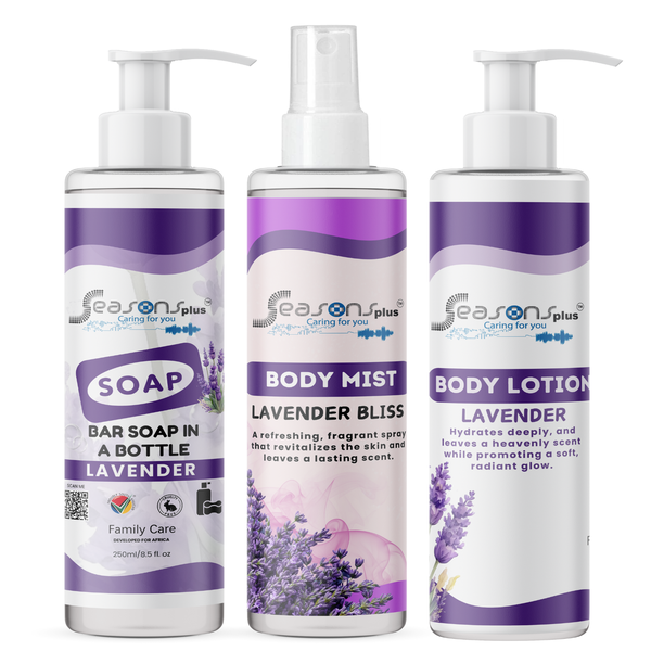 Seasons Plus Bath Time Collection Lavender