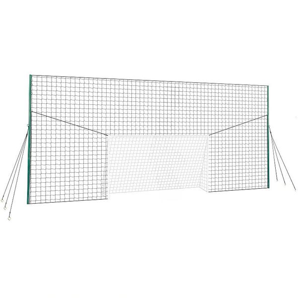 OPEN GOAAAL Soccer 3-In-1 Trainer (Standard Size) Rebounder &amp; Backstop Net