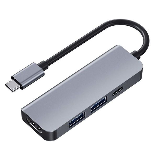 4 In 1 Type-C HUB Docking Station USB 3.0 x2, HDMI 4K (3840x2160@30Hz) (GD)