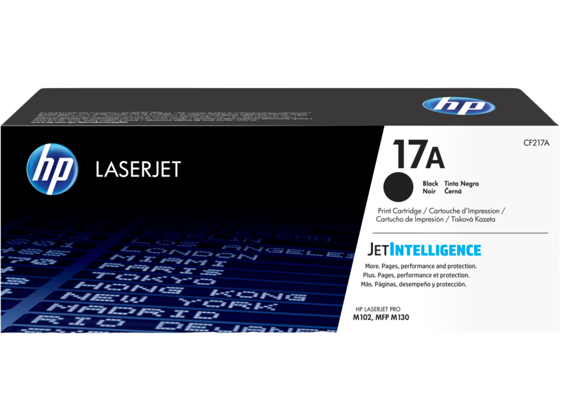 HP 17A Black LaserJet Toner Cartridge