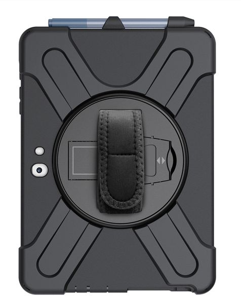 Heavy Duty Case with Strap Kickstand For Microsoft Surface Go 2