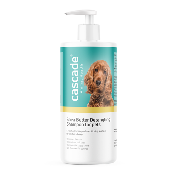 Cascade Animal Health - Shea Butter Detangling Shampoo for Pets - 500ml