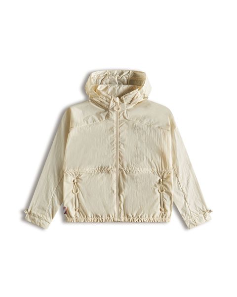 Hunter Traveller Shell Jacket Shaded White