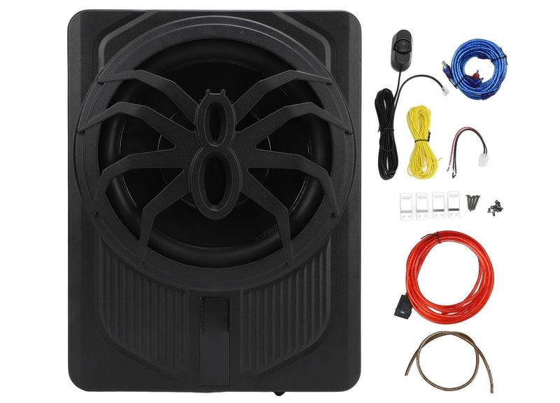 Seat Subwoofer 800W Under Seat Sub Woofer with LED Atmosphere Light