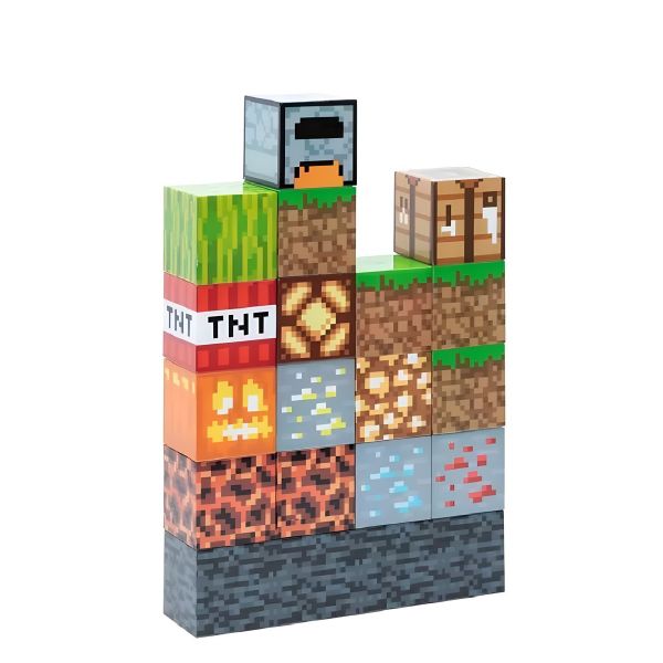 Custom Minecraft LED USB Nightlight Cube Set