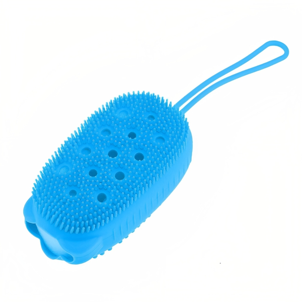 Soft Silicone Shower Exfoliating Skin Scrubber Brush