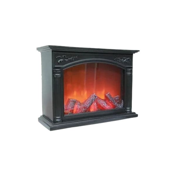 28 X 20CM Tabletop LED Flameless Fireplace Lantern