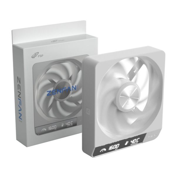 FSP ZENFAN 120mm PWM Smart Fan - Black