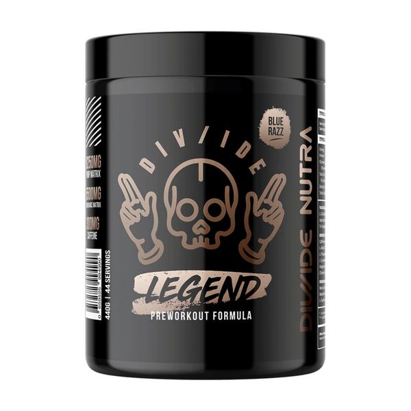 Divide Legend Pre Workout 44 Servings - Blue Razz
