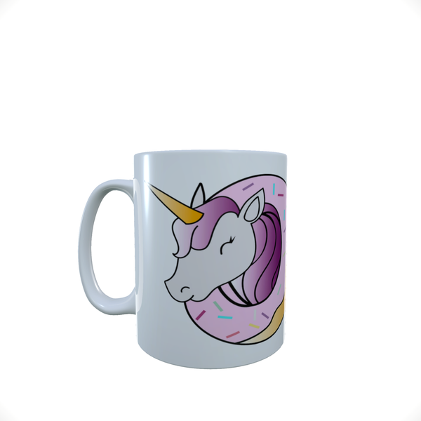 Unicorn In Donut - Coffee Mug
