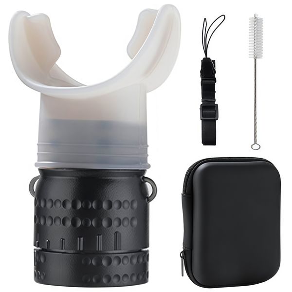 Adjustable Resistance Sports Breath Trainer Advanced Lung Breath Traine