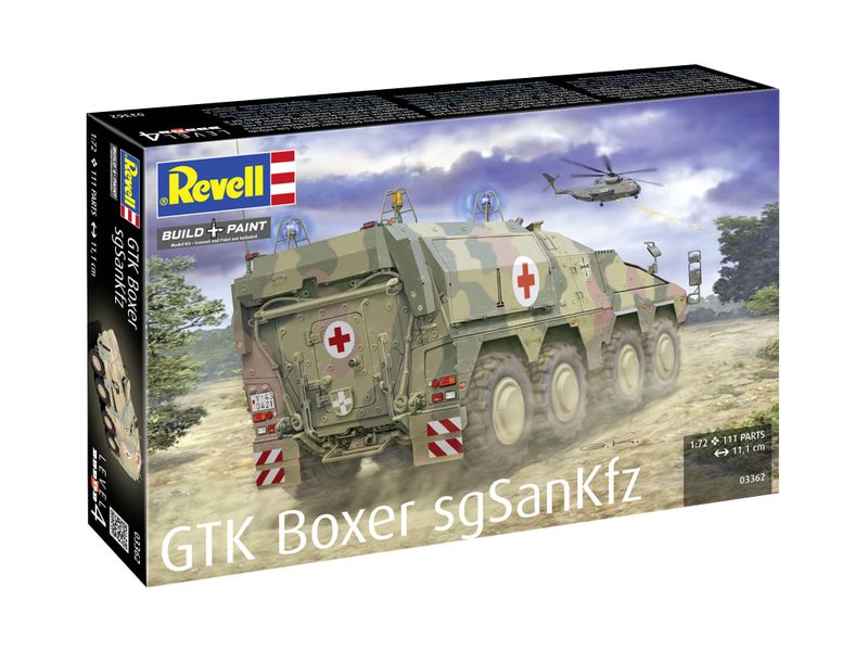 Revell 1/72 GTK Boxer sgSANKfz Vehicle Plastic Model Kit