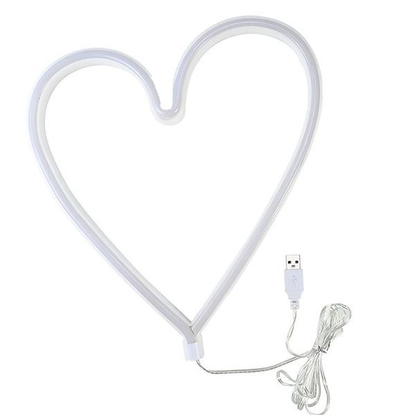 Decorative Wall Neon Heart Lamp Sign