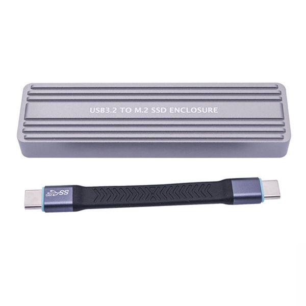 Usb 3.2 Gen 2 To M 2 Ssd M 2 Case Box for 2230/2242/2260/2280 Ssd