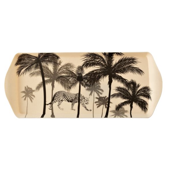 George &amp; Mason - Bali Bamboo Fibre Rect Platter - Jungle