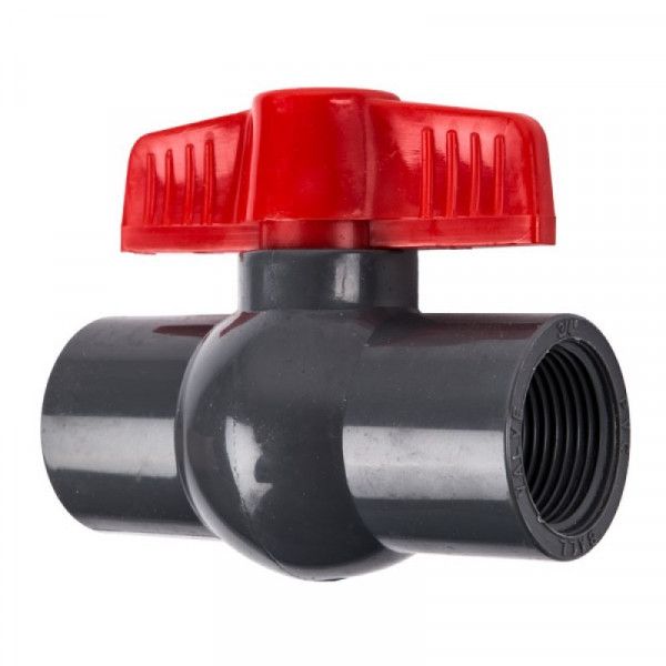 Torrenti Ball Valve PVC Threaded 15mm