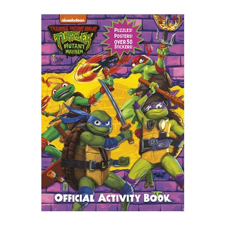 Teenage Mutant Ninja Turtles: Mutant Mayhem: Official Activity Book by  Random House: 9780593646861