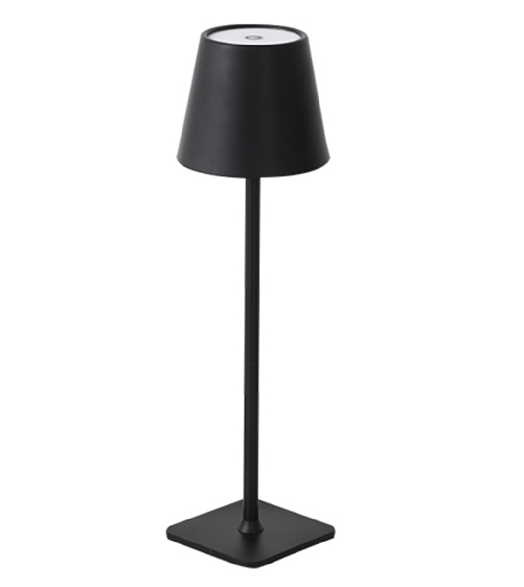 AICOM-Rechargeable 3-color LED Metal Table Lamp Lasting Up to 12 hours