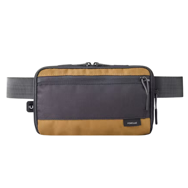 Forclaz Travel Trekking Large Organiser Wallet Travel XL - Dark Brown