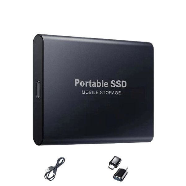 Portable SSD 8TB High Speed External Hard Drive USB 3.2 Fast Type-C HD