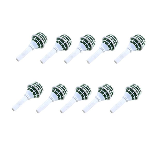 10Pcs Foam Floral Handle Bouquet Holders Handle Bouquet Holder