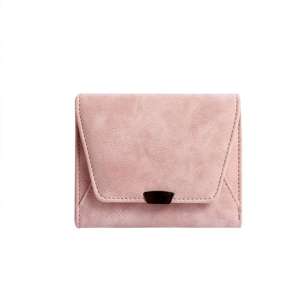 Simple Short Folding Women's Wallet
