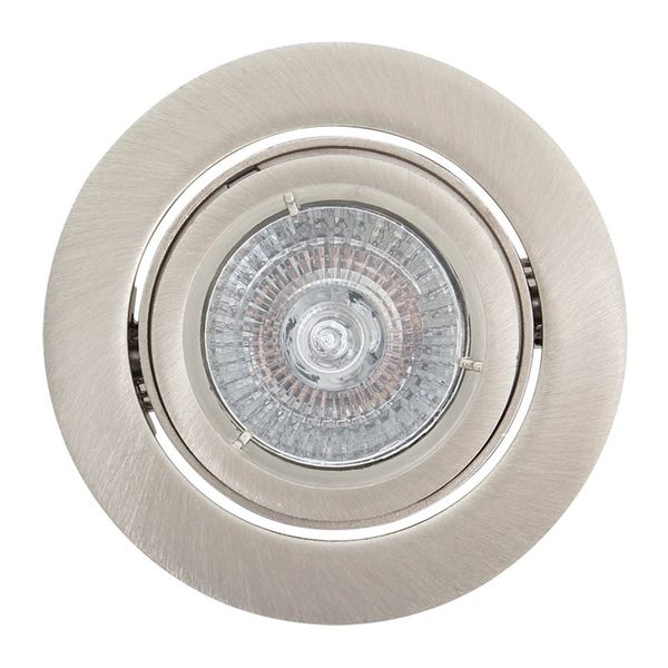 Eurolux Downlight Aluminium Straight Twist - Satin Chrome - Bulk Pack of 3