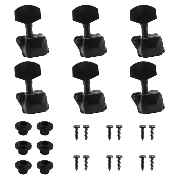 6Pcs String Tuning Pegs Machine Heads Tuners Guitar Parts Replacement