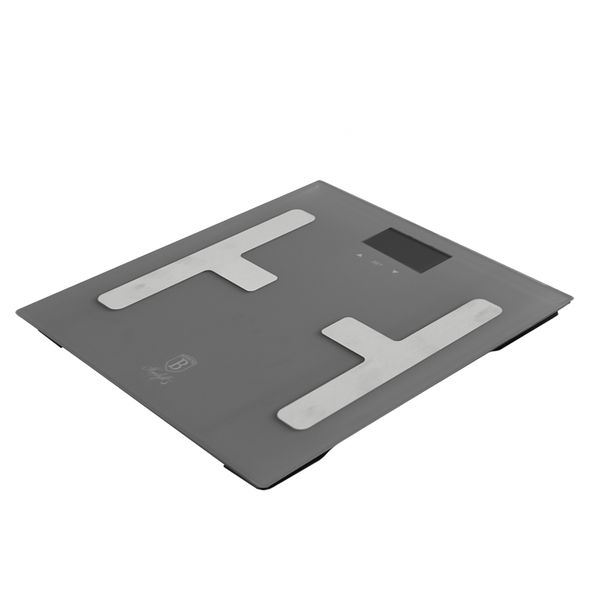 Berlinger Haus 150kg Smart Digital Body Fat Bathroom Scale - Carbon Pro