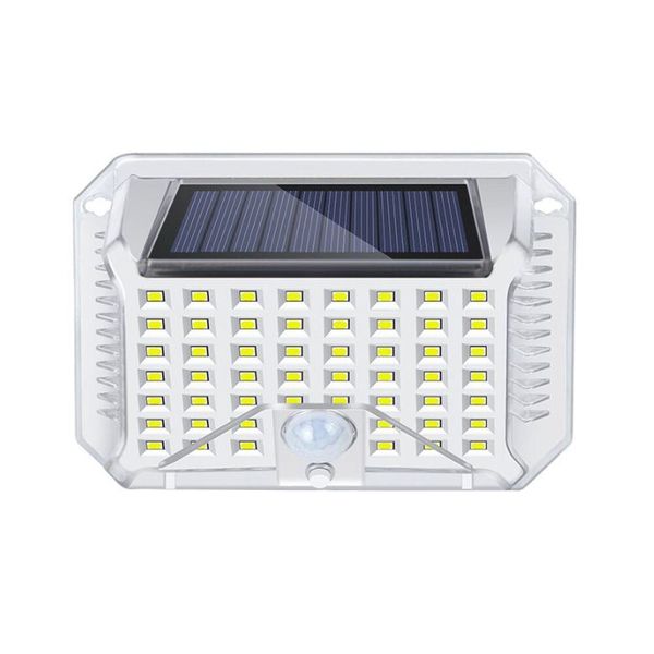 Outdoor 90 Led Solar Wall Light with Infrared Motion Sensor