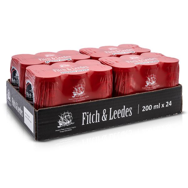 Fitch &amp; Leedes Energy Mixer 24 x 200ml Cans
