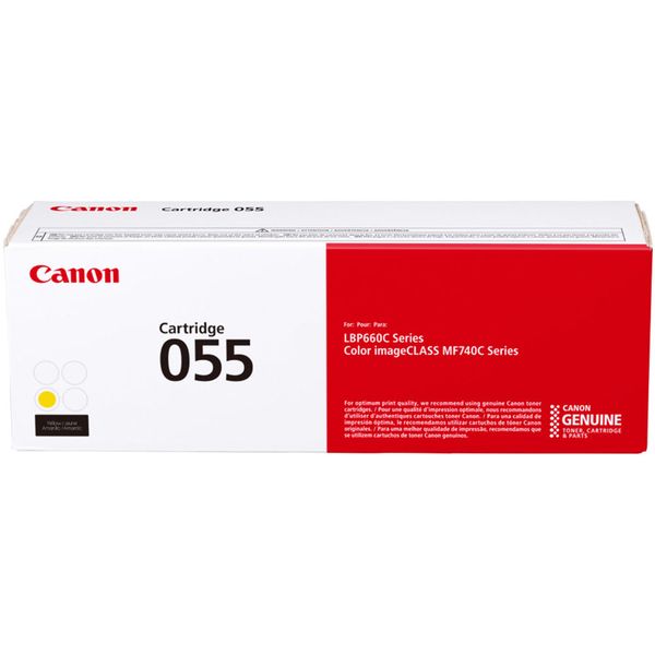 Canon 055 Original Yellow Toner Cartridge