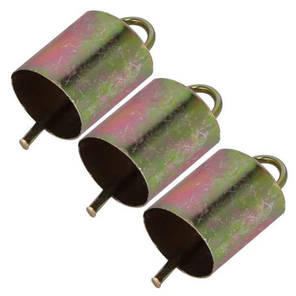 Pet Multifunctional Livestock Heavy Duty Anti-Lose Bell Set of 3 (4cm)