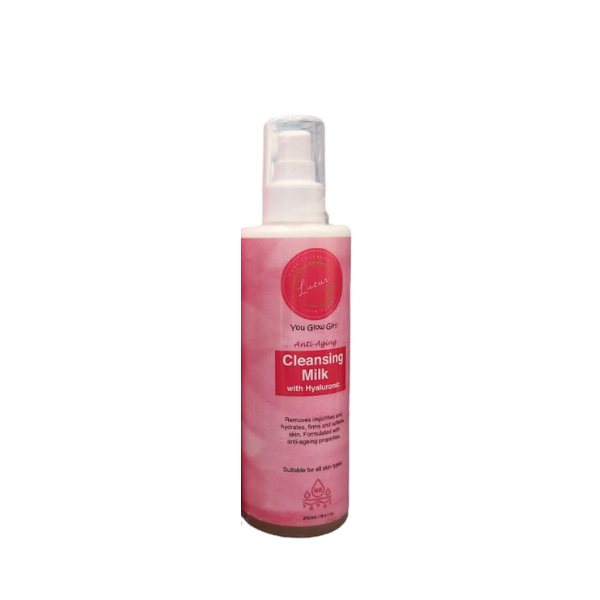 Cleansing Milk with Hyaluronic - 250ml - Lueur