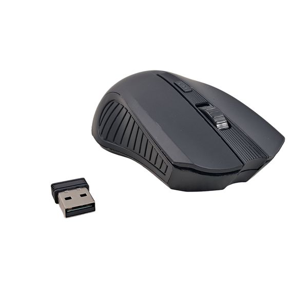 Wireless Mouse 2.4GHz - Adjustable DPI up to 3200, USB Receiver