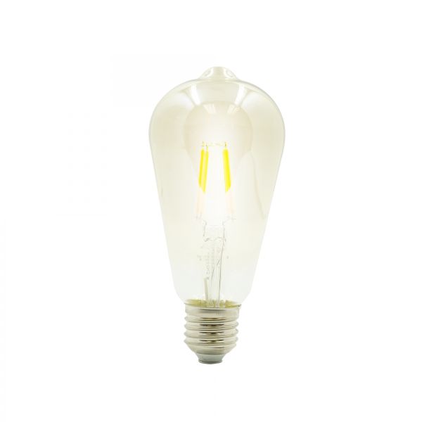 Smart LED Bulb, WiFi Amber Filament Vintage, Screw