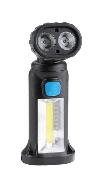 4 Mode 2x+1W xCOB LED Working Light