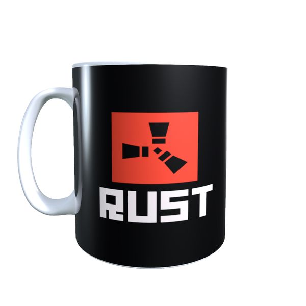 Rust Logo Top - Rust Coffee Mug