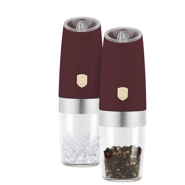 Berlinger Haus 2-Piece Gravity Pepper and Salt Mill Set - Leonardo
