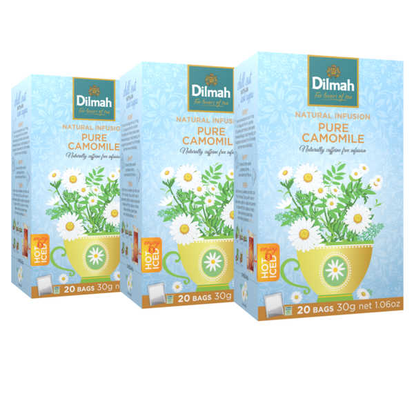 Dilmah - Pure Camomile Tea - 60 Tagged Tea Bags