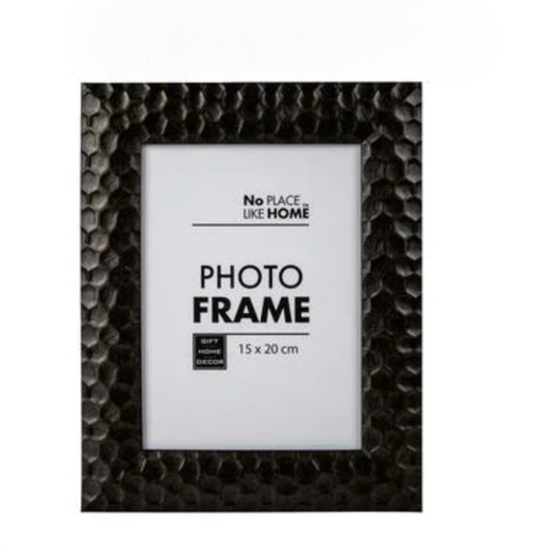 Premium Honeycomb Pattern Picture Frame 15x20 cm - Elegant Home Déco
