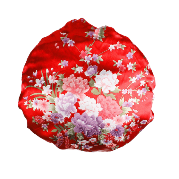 Women's Sleep Night Cap Wide Band Satin Bonnet for Hair Beauty, Hair Care.