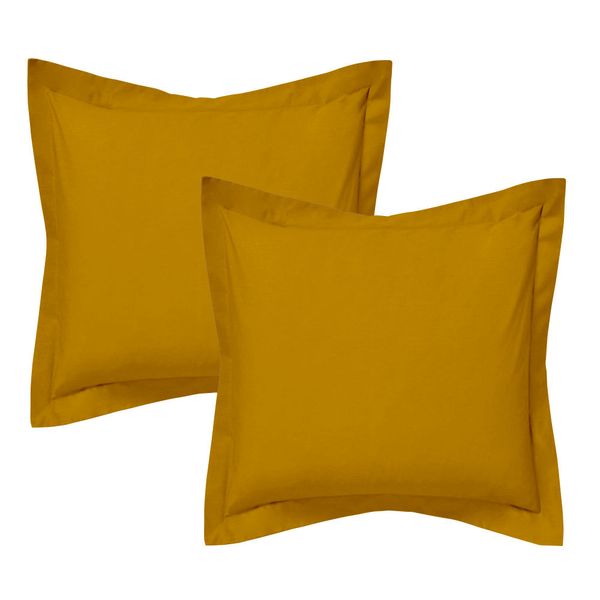 Pappa Joe – Flange Cushion Cover Set – Mustard