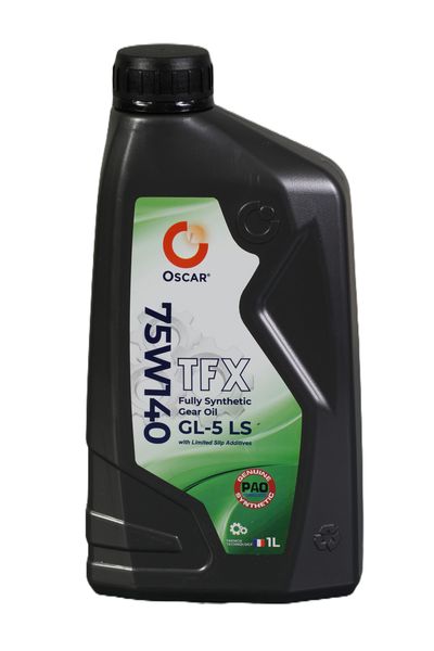 Oscar TFX 75W140 API GL-5 LS PAO - 1 Litre