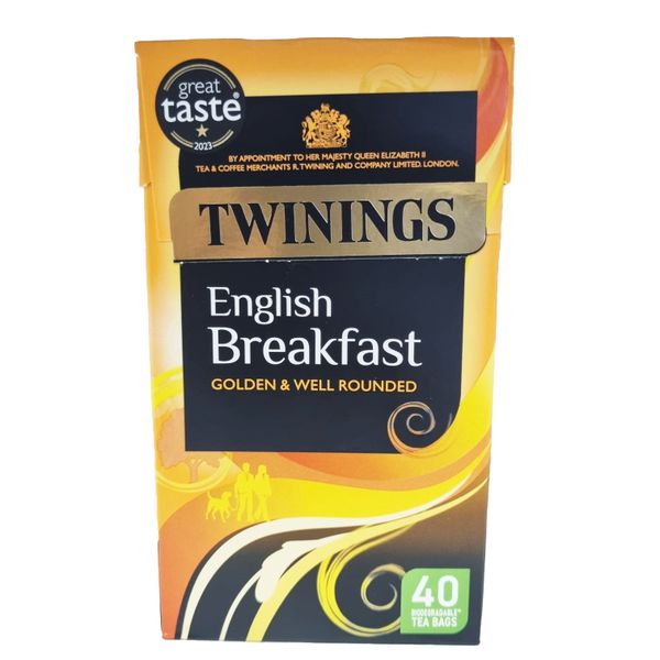 Twinings English Breakfast Teabags 40's