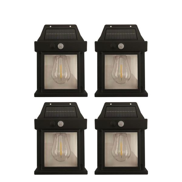 4 PCs Waterproof Interaction Wall Lamp