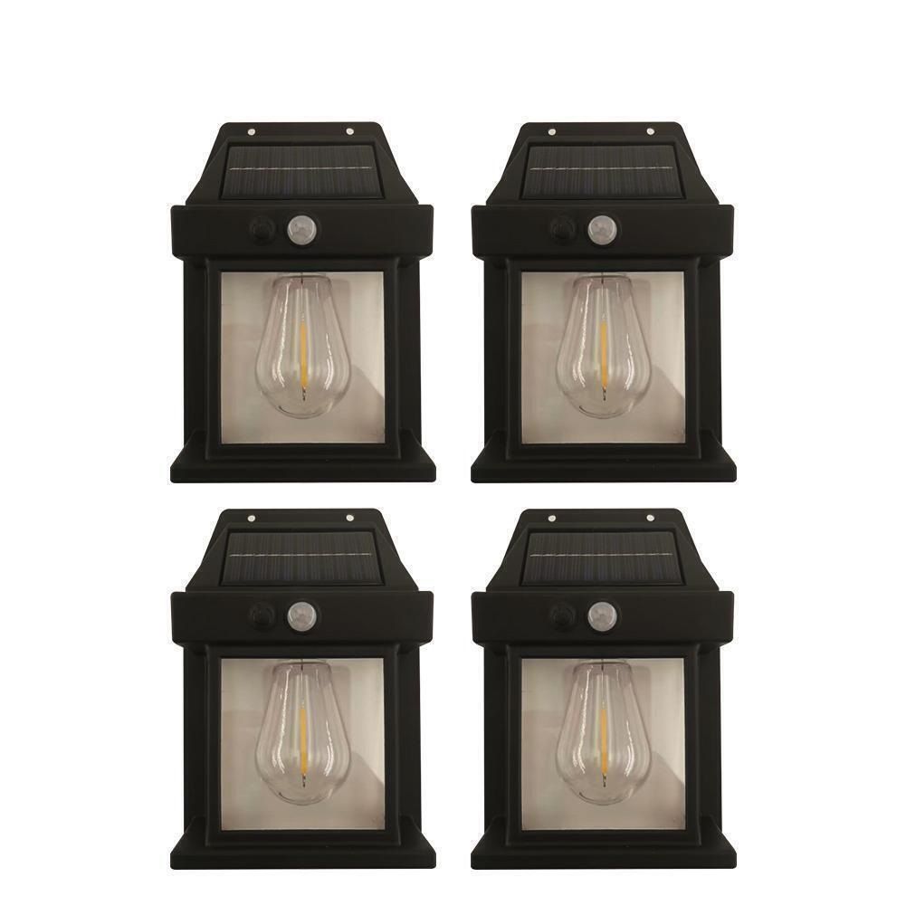 4 PCs Waterproof Interaction Wall Lamp