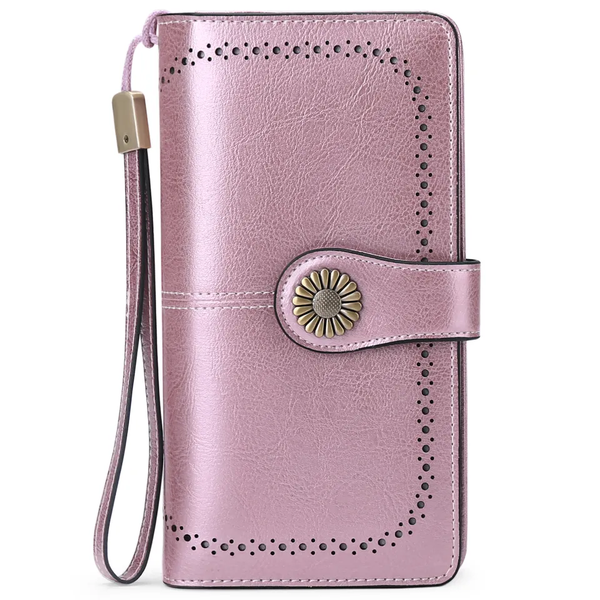 Women's Long Leather Wallet