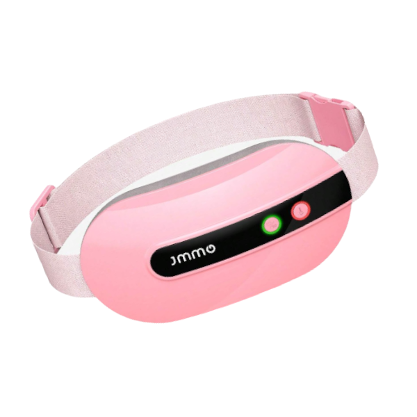 JMMO - Portable Menstrual Heating Pad And Massager For Period Cramps - Pink